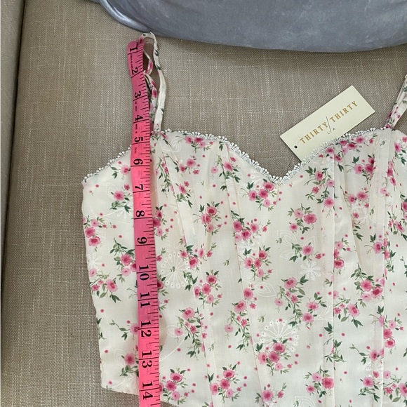 Floral Corset Top - Picture 8 of 13